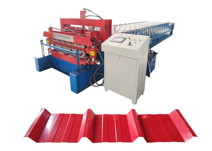 High Speed Tiles And Ibr Double Layer Roofing Panel Making Machine Automatic