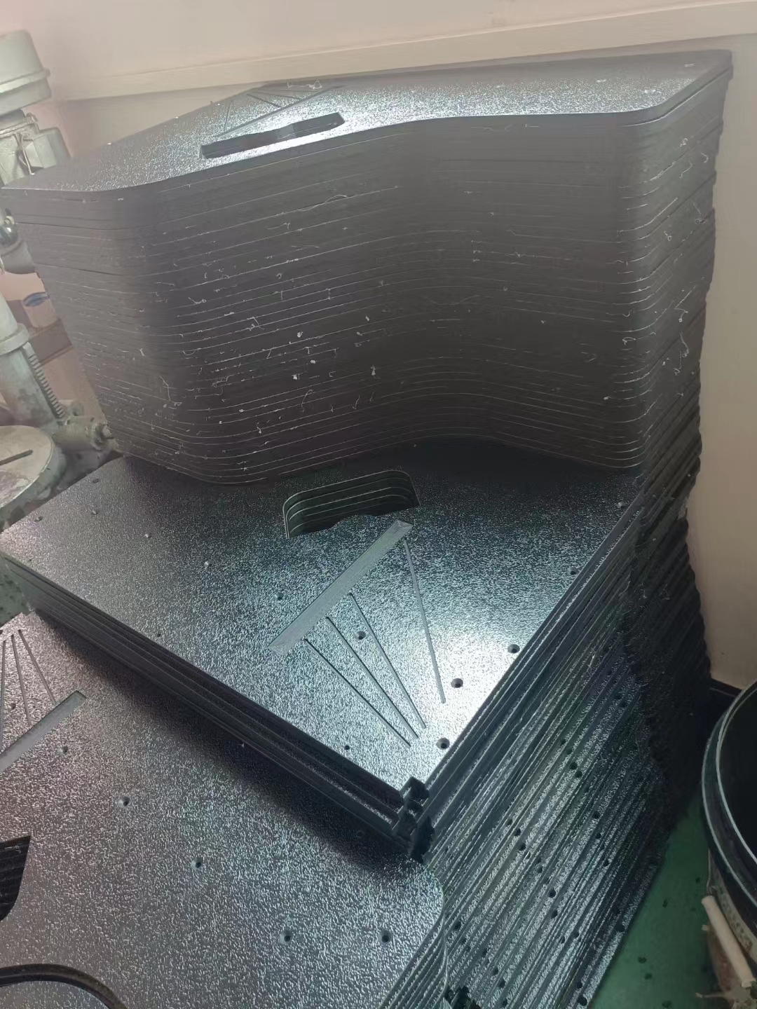 ABS PP Acrylic Cnc Machining Components With Environmental Material One Stop Service