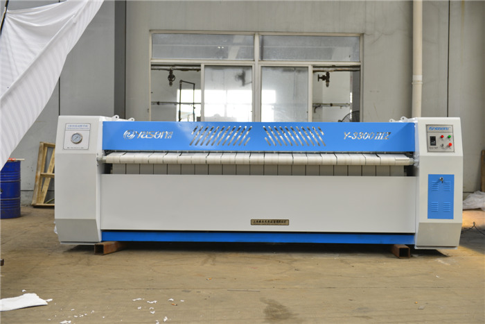 Stainless Steel Laundry Sheets Roller Ironing Machine for Hotel Bedsheets Industry