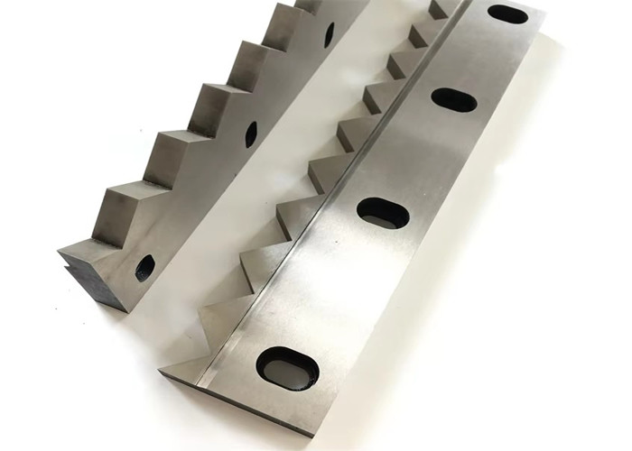 Custom Tire Plastic Recycling Single Shaft Shredder Blade With SKD11 Material
