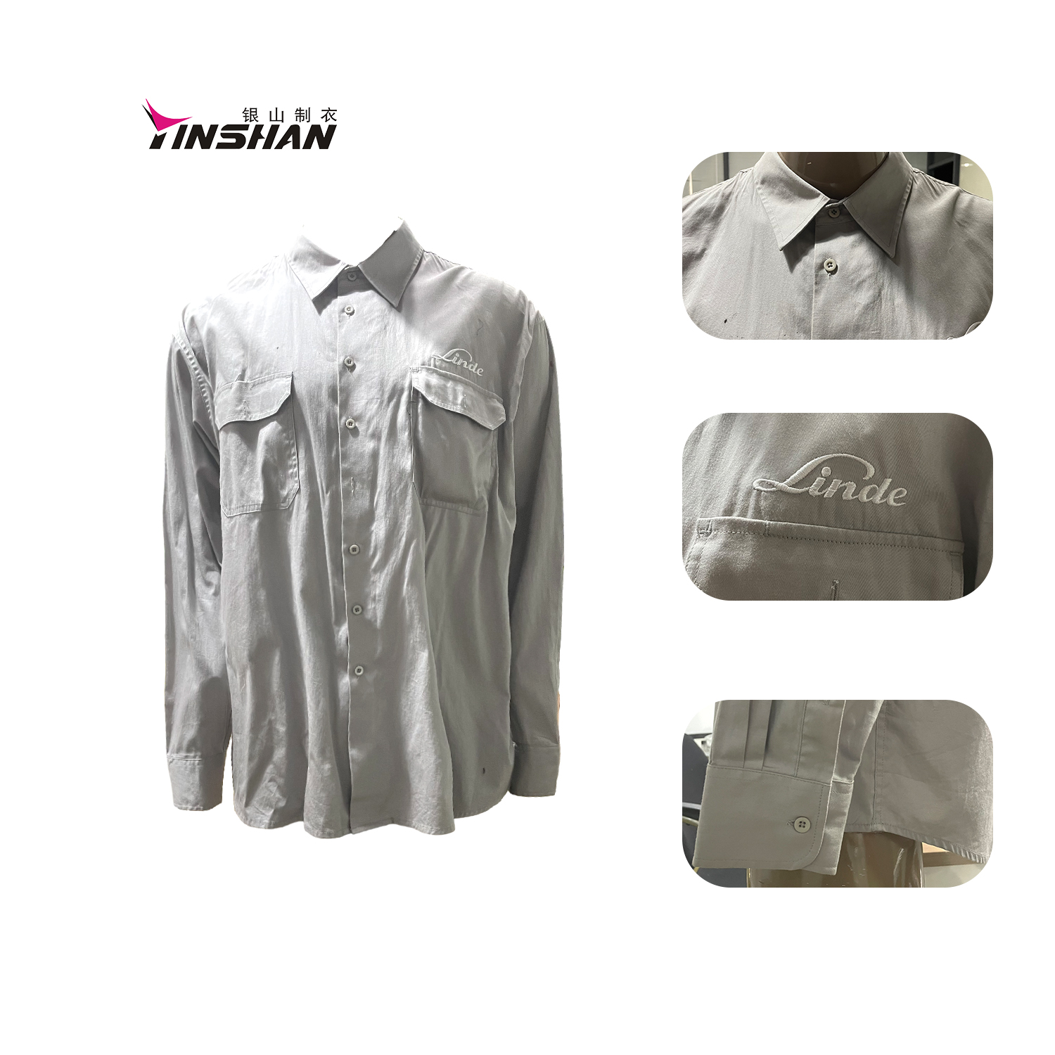 Work Coverall Uniform Type for Construction Workers Stylish Engineer Uniform Workwear