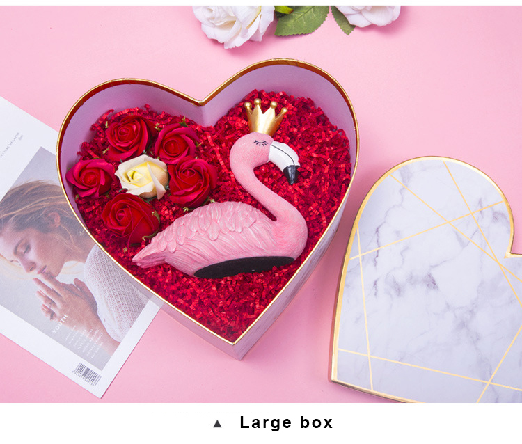 Biodegradable Cardboard Love Heart Shaped Chocolate Box For Christmas Valentine'S Day