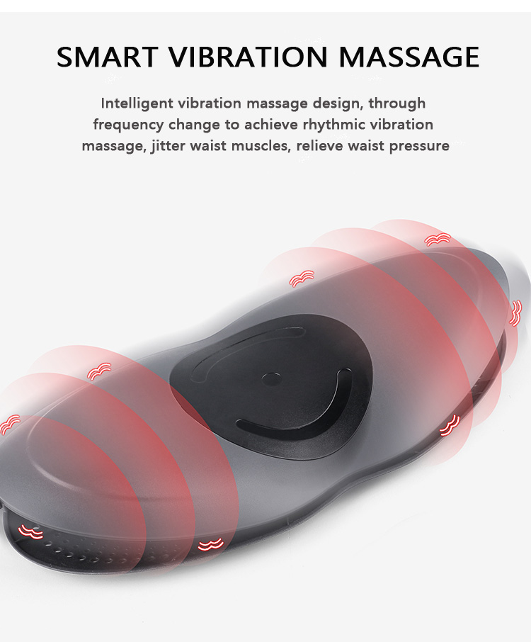DC12V Heated Waist Belt For Pain Relief ODM Vibration And Heat Massage Belt