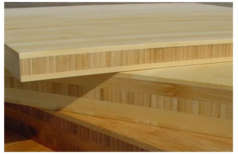 FSC Caramel Vertical Laminated Wood Board For Interior Building
