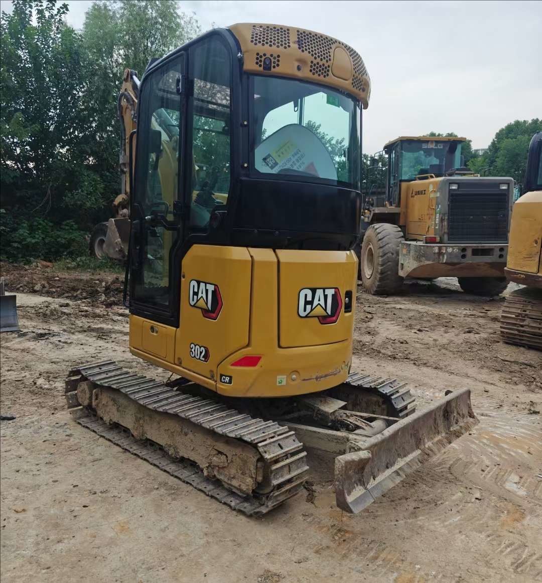 Mini Used Caterpillar EPA Engine Crawler Digger 2 Ton Hydraulic Excavator