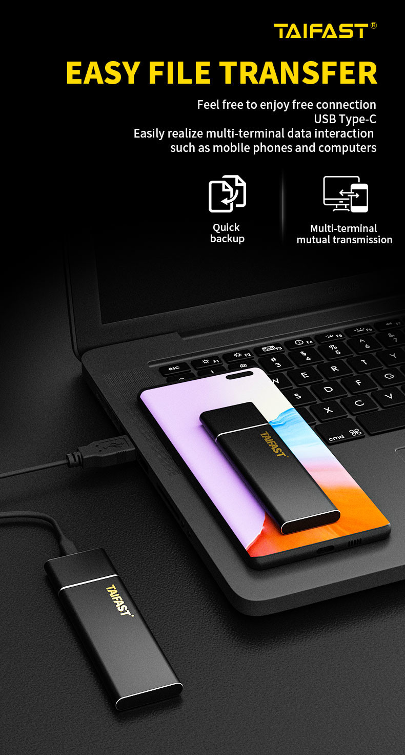 100*30*8mm Mobile Hard Drive 27g 64gb M.2 NGFF Sata External Portable Hard Disk
