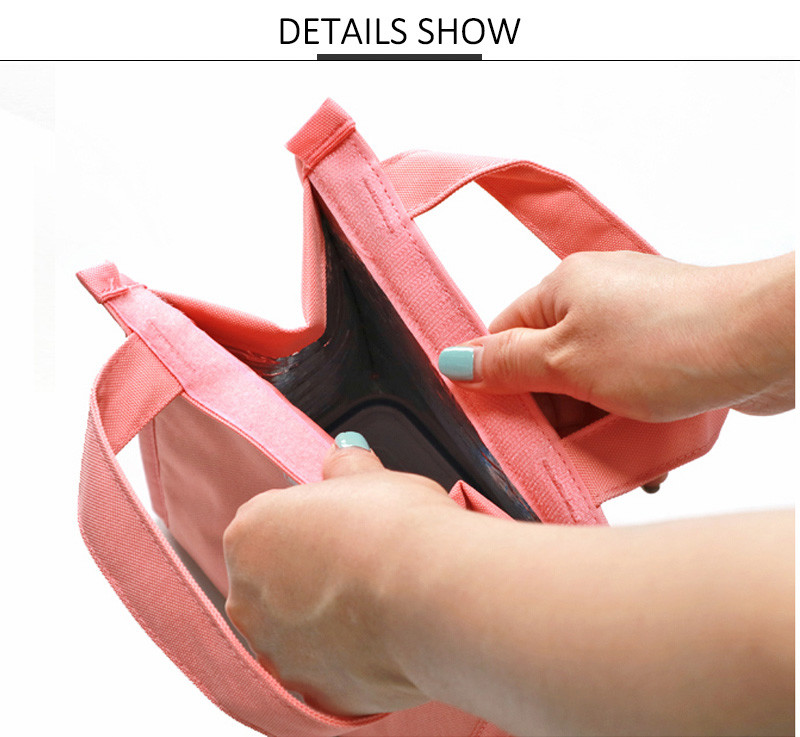 Waterproof Oxford Fabric Insulated Lunch Box