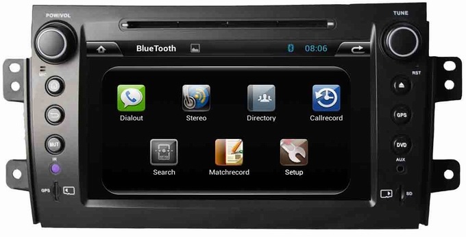 Ouchuangbo Auto GPS Navigation for Suzuki SX4 2006-2012 Android 4.2 DVD Radio Bluetooth 3G Wifi OCB-8072C