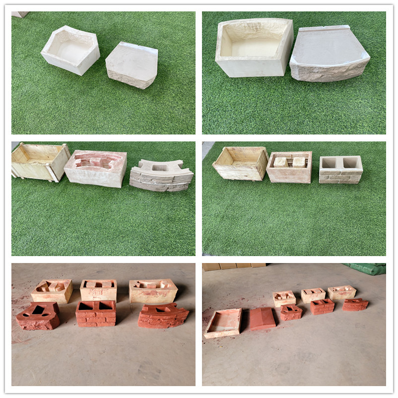 Automatic Wet Cast Machinery Mixer Vibrating Paver Making Machine