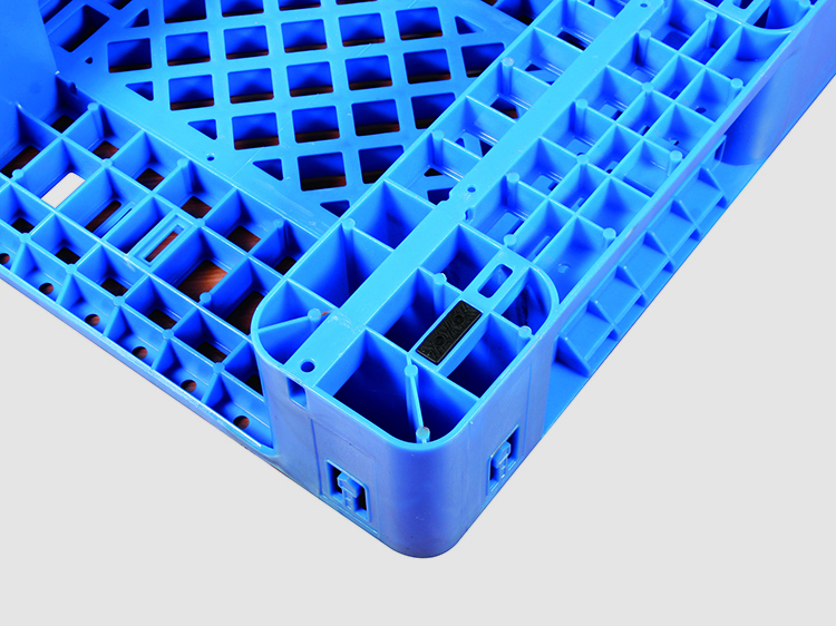Single Faced Euro Plastic Pallet Mould Racking Heavy Duty Warehouse Storage Nestable