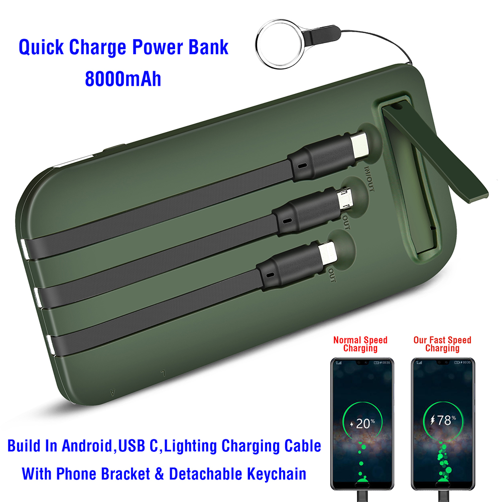 2020 New Earphone Power Bank TWS Bluetooth 5.0V Earphone Power Bank 10000mah with Earbuds