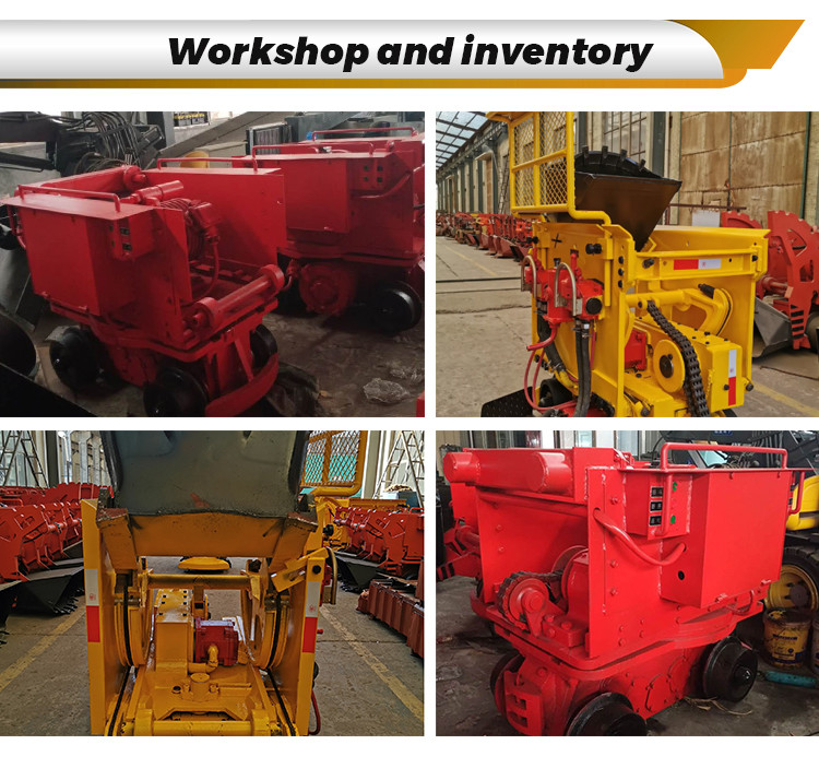 20-30m3/H Gold Mining Rock Loader Electric Tunnel Loader Energy Saving Z-17W