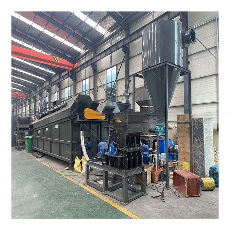 Plastic And Aluminum Blister Food Packaging Bag Recycling Machine For Energy Recycling