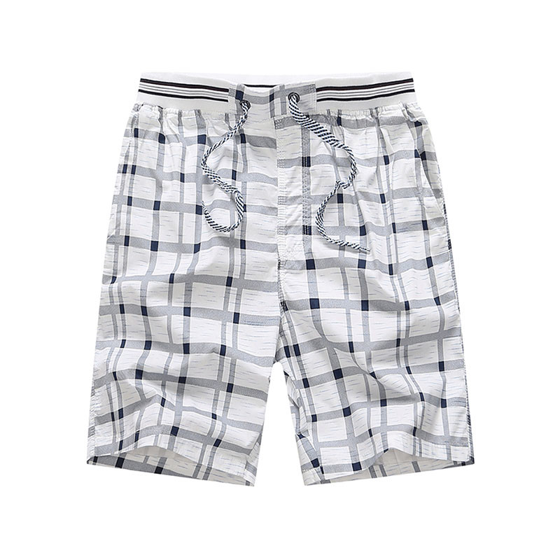 Young men's oversized cotton beach pants