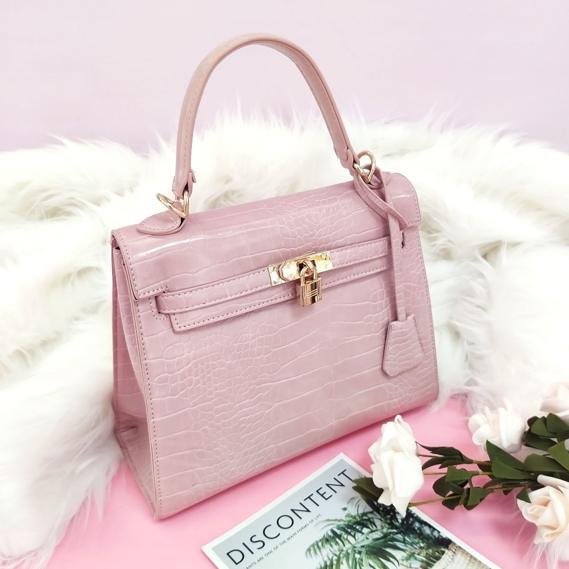 new full crocodile satchel Croosbag sling bag