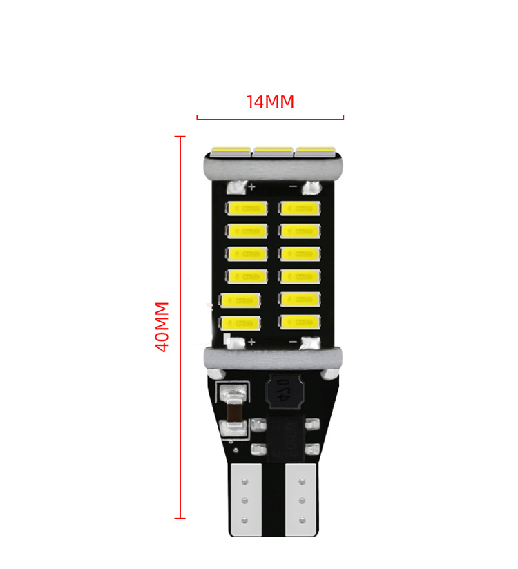 T15 4014 Canbus Automotive LED Turn Signals Luz 12V Car Signal Light Bulb