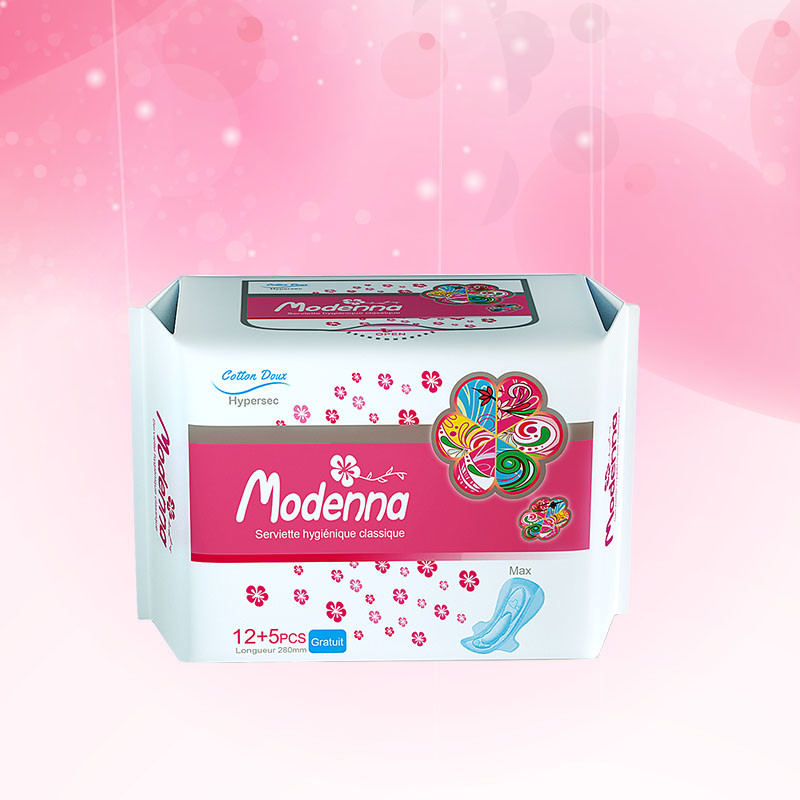 Feminine Menstrual Sanitary Pads Organic Cotton Anion Panty Liner Breathable