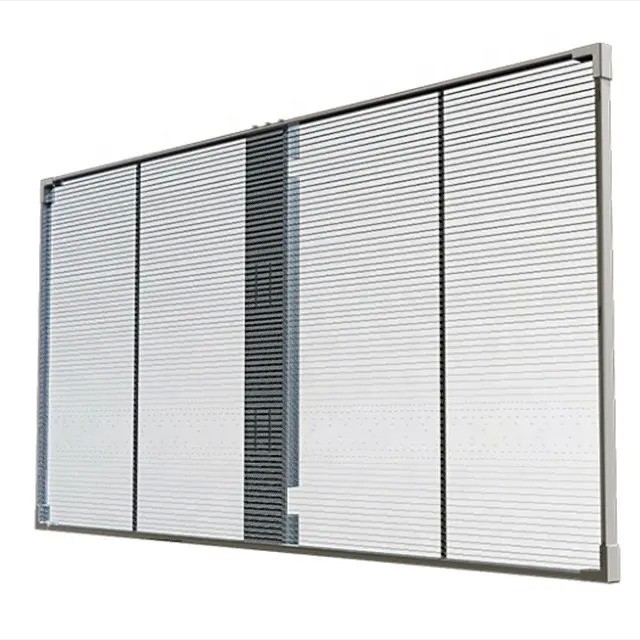 Advertisement Full Color Transparent LED Display , Clear led video screen 3mx2m