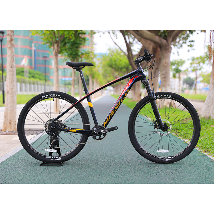 Affordable 11 Speed Mountain Bike with Fork Suspension and Hard Frame Non-rear Damper