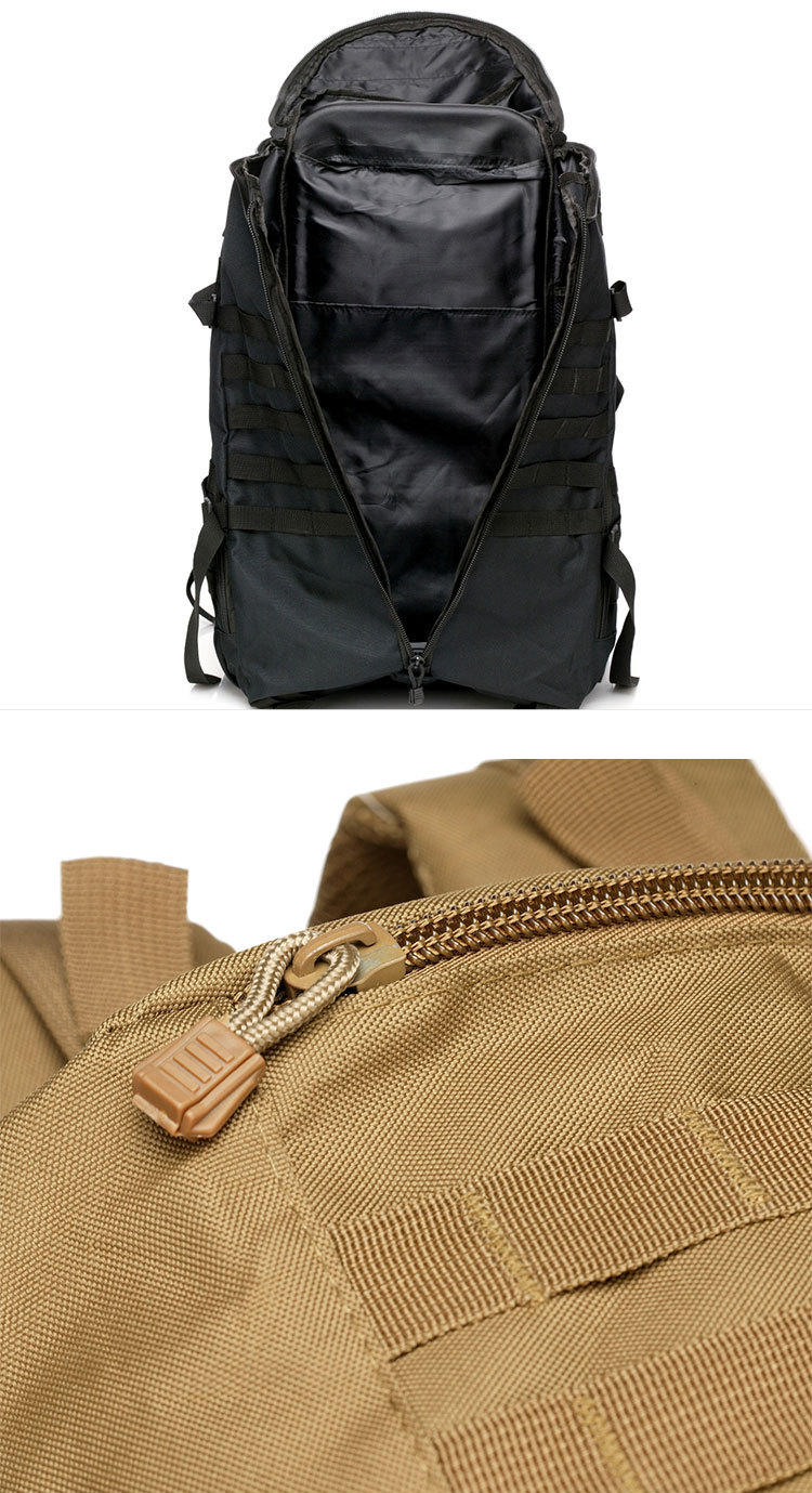 65L Arcuate Shoulder Strap Backpack for Mountaineering and Outdoor Activities