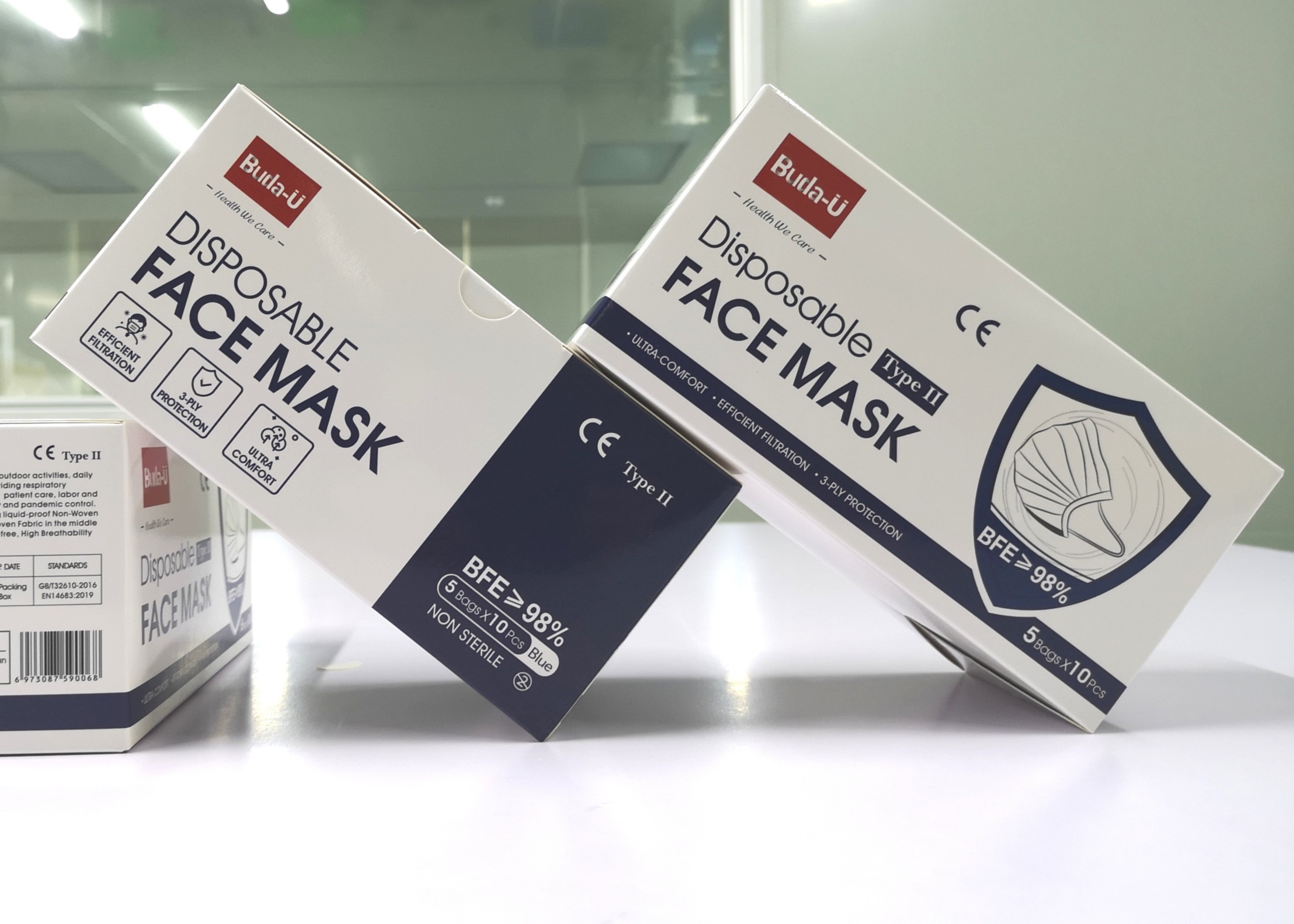 Eua Approved Disposable Medical Mask For Covid ASTM Level II