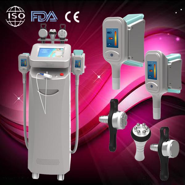 Best triple cooling system RF Vacuum cryotherapy cryolipolysis vacuum cavitation