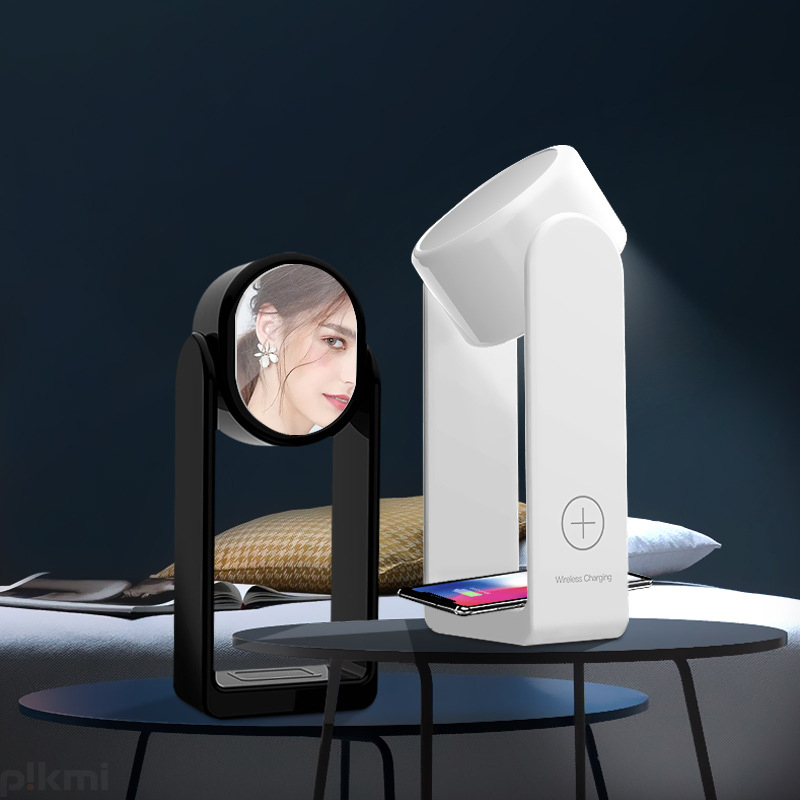 7.5W Fast Qi Wireless Charging Led Desk Lamp / 2700K Wireless Charging Pad Lamp