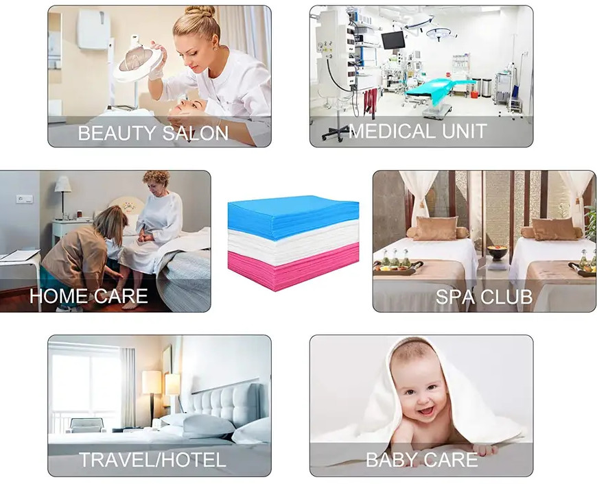 Lightweight Hotel Disposable Items Light Travel Disposable Bedding Set Hotel Items