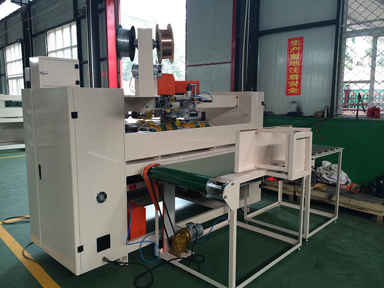 5 Ply Single Sheet Carton Box Stitching Machine For Corrugated Box Stapling