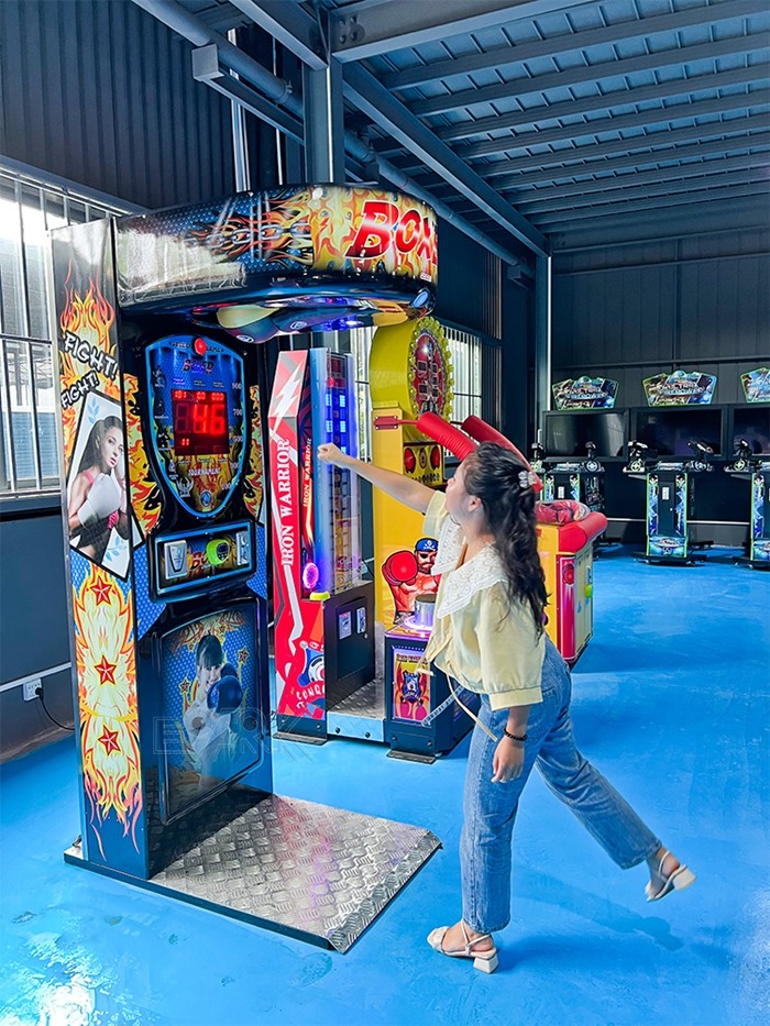 New Update Automatic Boxing Machine Arcade Boxing Punching Game For Sale