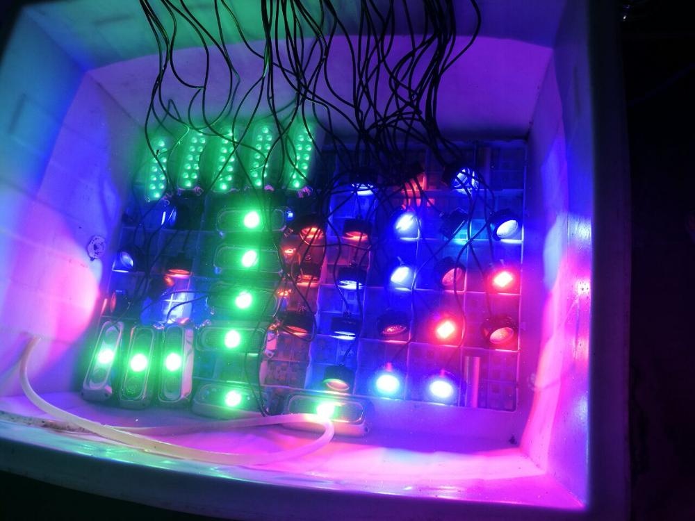 18w 12 Volt LED Marine Lights Pure White Led Boat Dock Lights