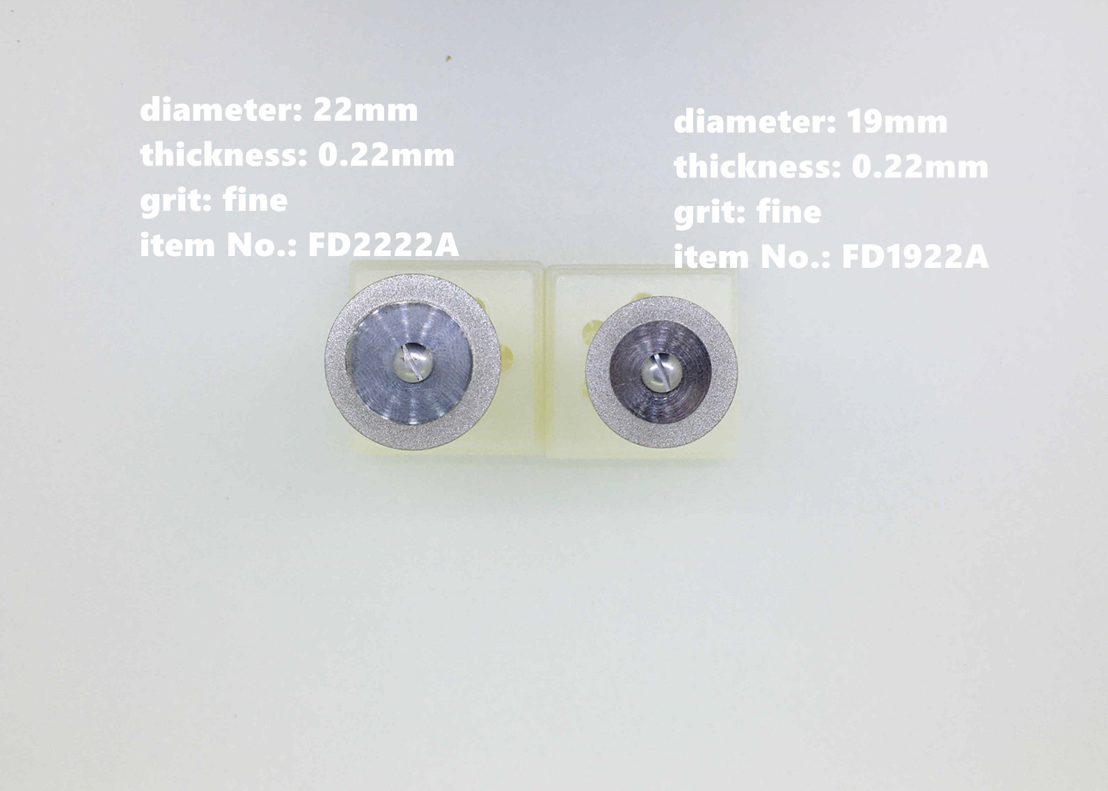 Zirconia Flexible Diamond Discs 19mm 22mm Electroplated Grinding Wheel For Porcelain