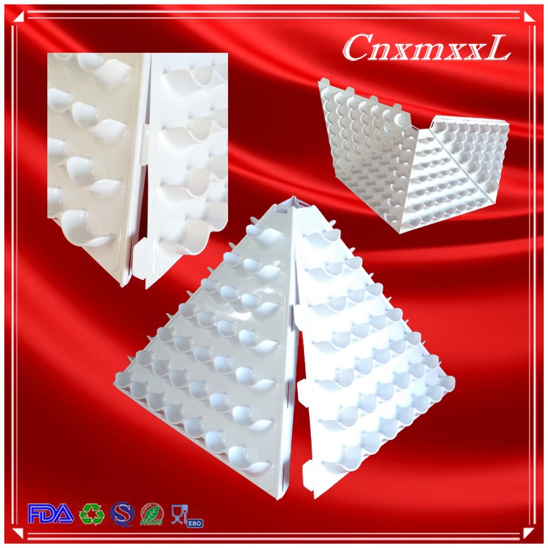 Multifunction 31cm Tall Plastic Macaron Packaging French Macarons Stand