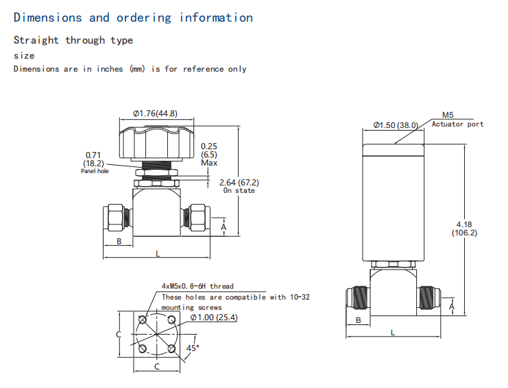 1/4in Pneumatic Pressure Control Valve Low Pressure 150psi Diaphragm Type 2