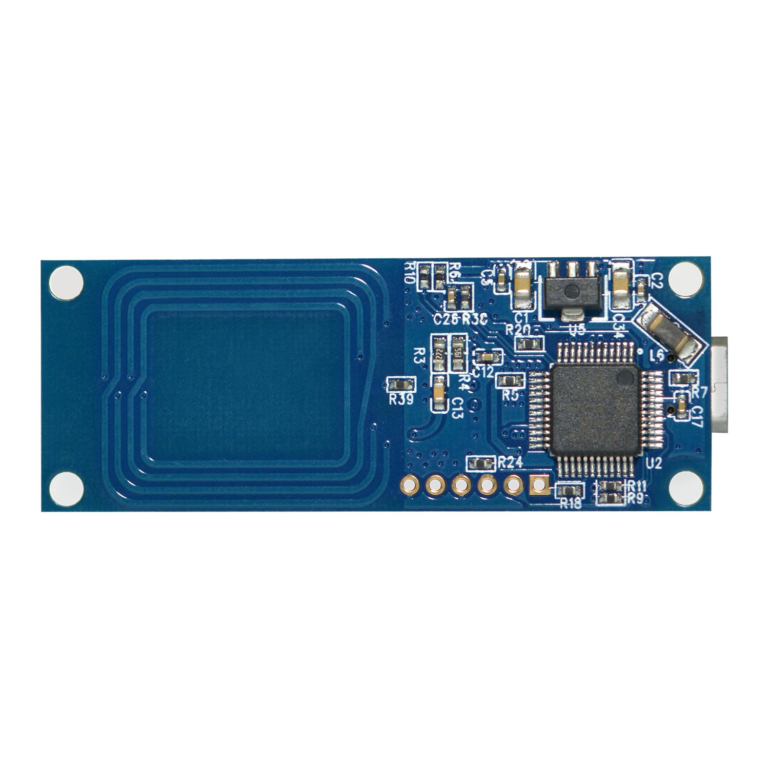 Portable NFC RFID Reader Module Acm1252u-Z2 5V DC Supply Voltage ISO14443A