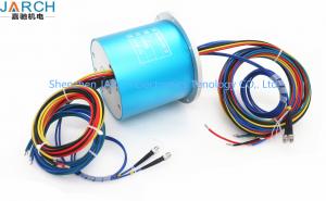 China High Speed Data Electro-optical Slip Ring For Fiber Optics and Electrical Circuits on sale