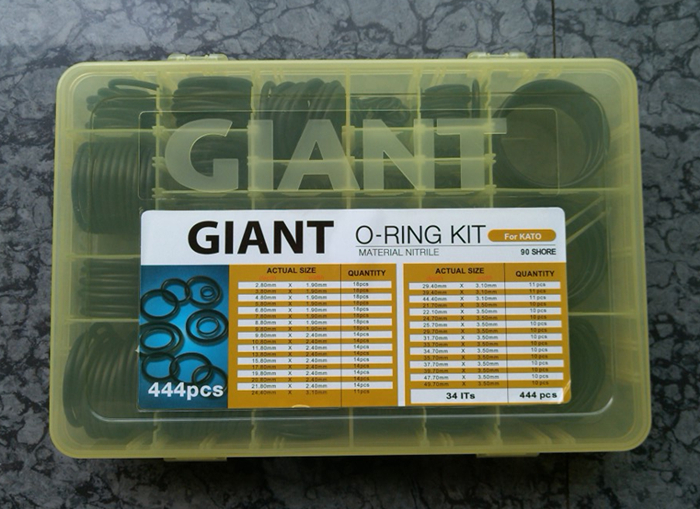 Excavator seal oring kit