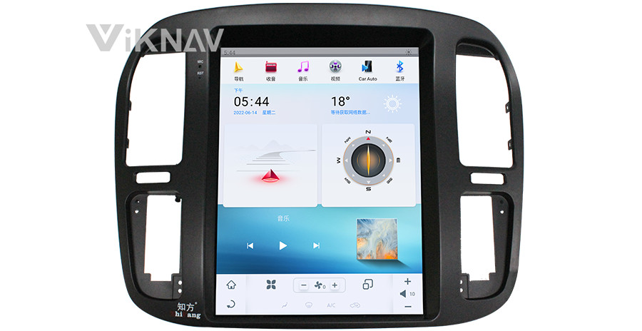 12.1 Inch Screen Car radio For 1999-2002 Toyota cruiser Navigation GPS Multimedia DVD Player Android Wireless Carplay 4G