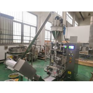 Auger Filler Chili Powder Pouch Packing Machine With Weighing