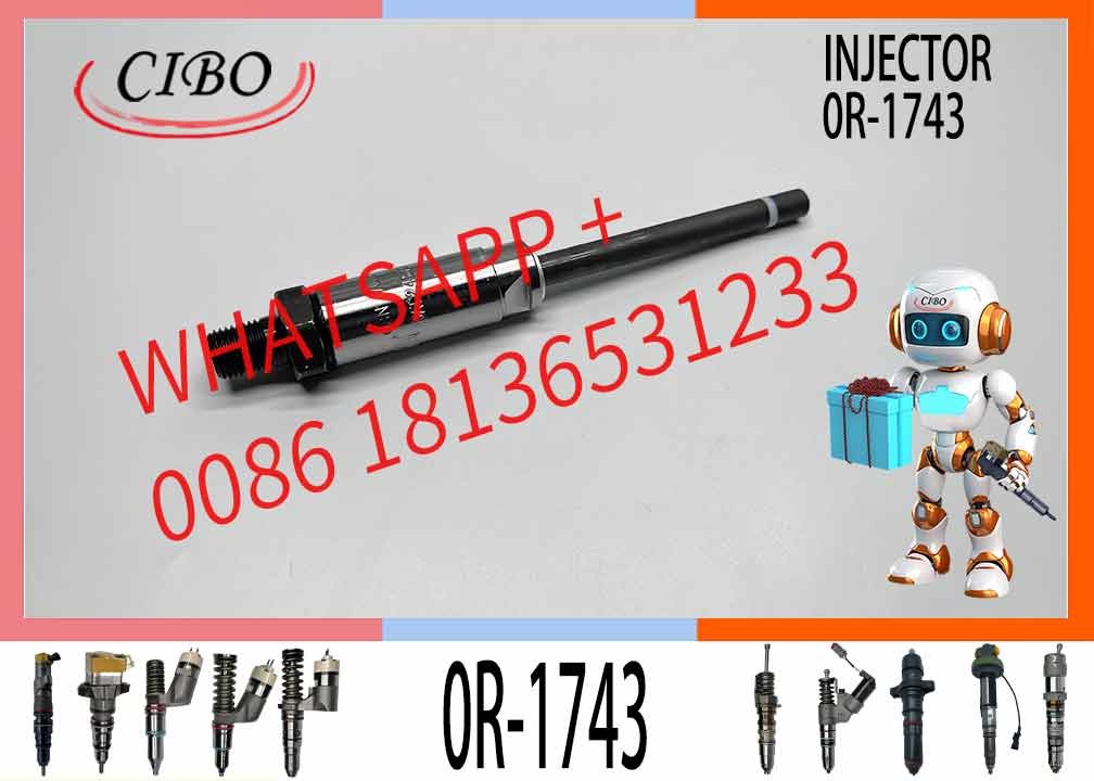 Fuel Injector 4W7016 0R-1743 0R-3418 For Excavator Engine 3304 3304B 3306B 3306