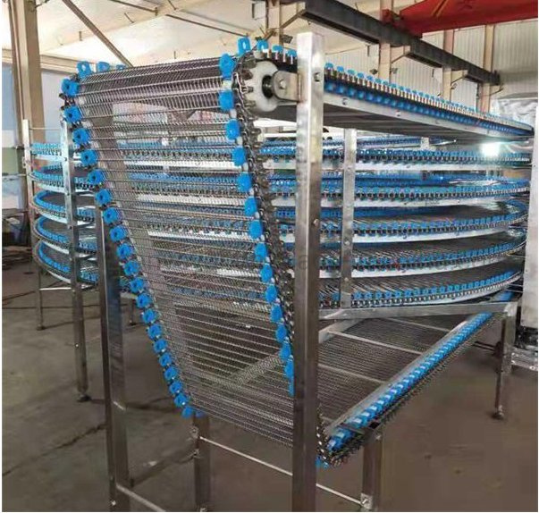 Wire Mesh Belt Used on Cooling or Freezing Conveyors and Spiral Towers