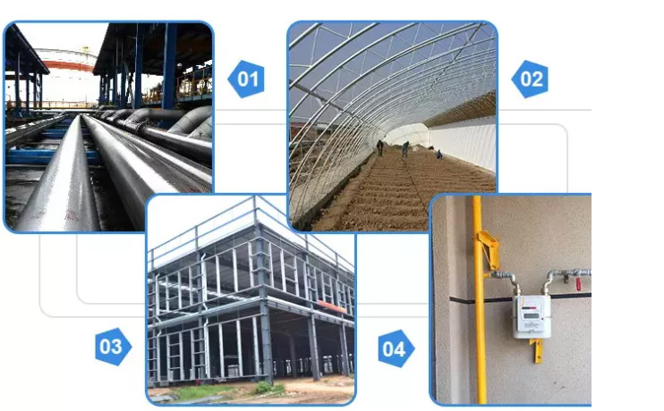 200-600g/M2 Galvanized TISCO Welding ERW Gi Pipe For Constraction