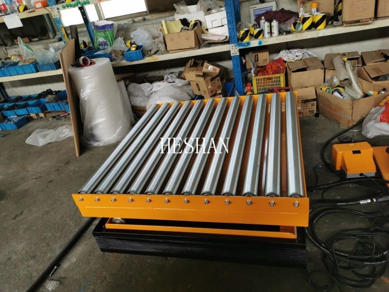 Hydraulic Electric Scissor Lift Table Platform 1000kg - 4000kg For Wood Workshop