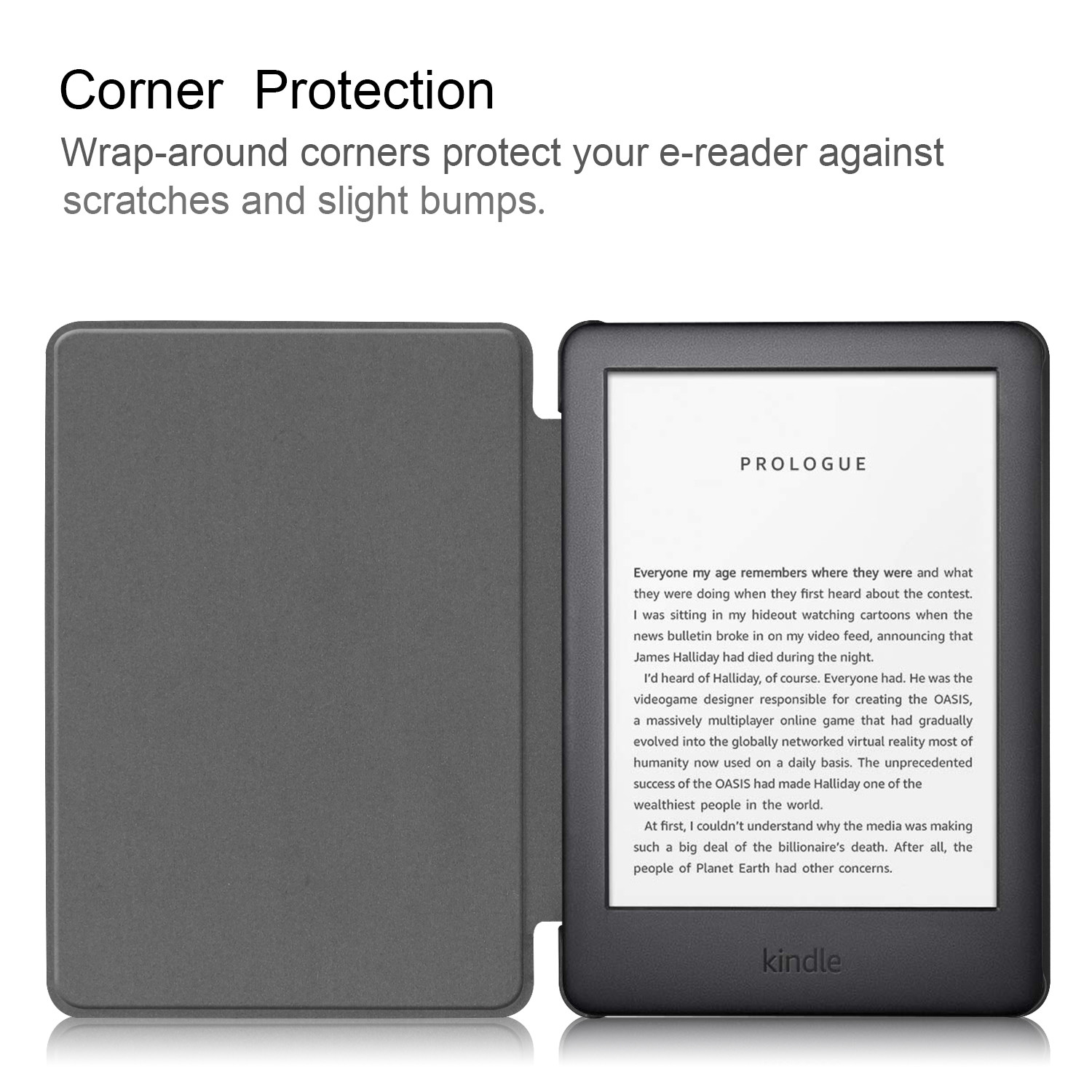 All-New Kindle 2019 Cover Case,Leather Smart Case for New Kindle 10th Generation