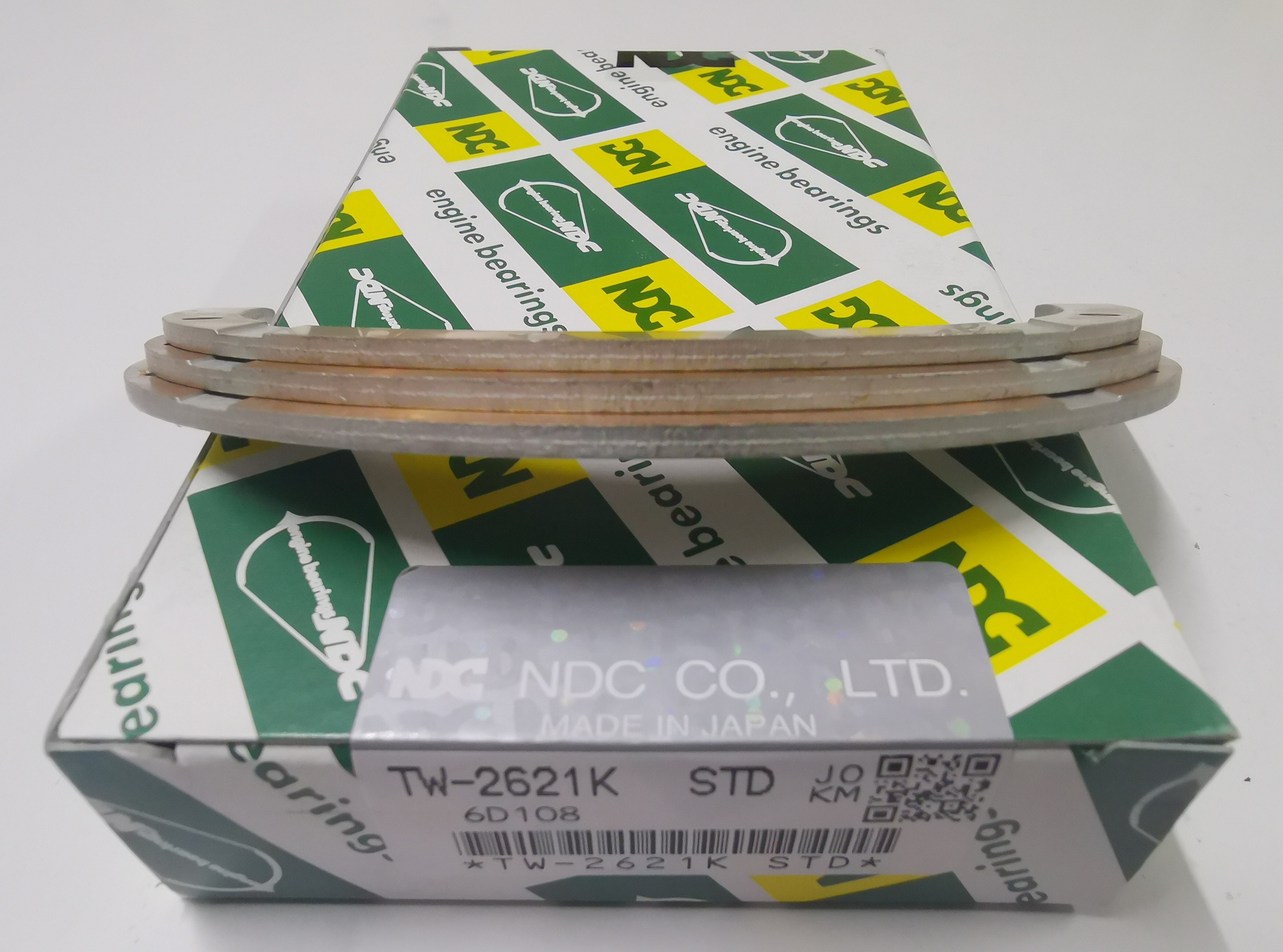 Diesel NDC Engine Bearings 6D108 Main Con Rod Bearing STD For KOMATSU MS-2621GP