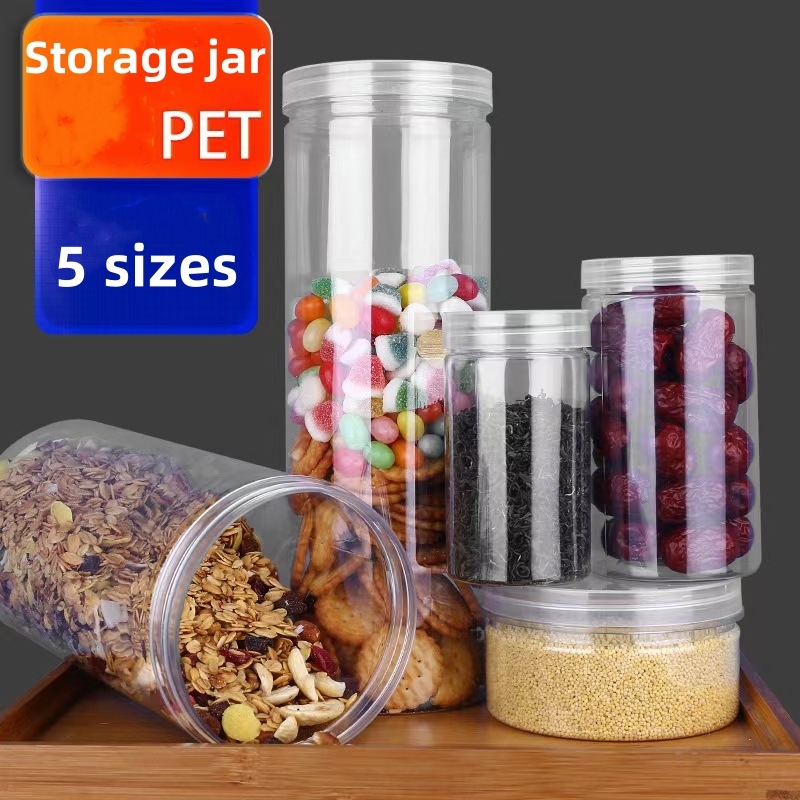 High Quality 150ml 250ml 500ml White Black Plastic Cosmetic Container PP Cream Jar with Inner Seals