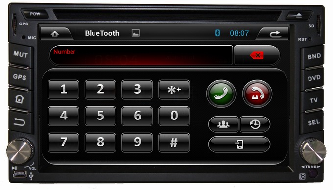 Ouchuangbo Capacitive Touch Screen Car Pc Android 4.2 for Universal Car DVD OCB-6205C