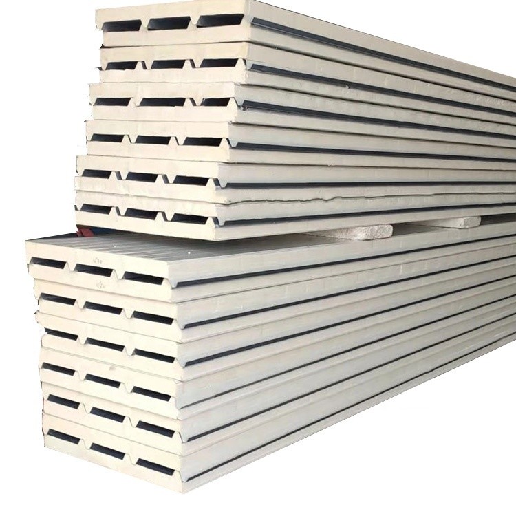 950mm Width Heat Insulation PU Roof Panel With Screw Connections PU Polyurethane Core