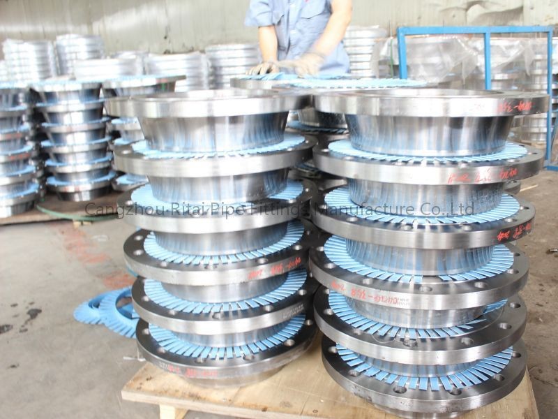 3 Inch 8 Inch Weld Neck Flange Carbon Steel Forged ASTM A105N 300lbs