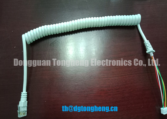 Equipment Spiral Curly Cable